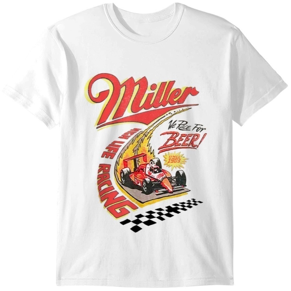 Miller High Life Racing Beer Tshirt